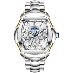 Invicta Women's Watch - Vintage Chronograph Silver Tone Dial Steel Bracelet | 41604