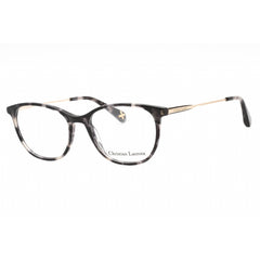 Christian Lacroix Women's Eyeglasses - Black Plastic Oval Full Rim Frame | CL1133 040