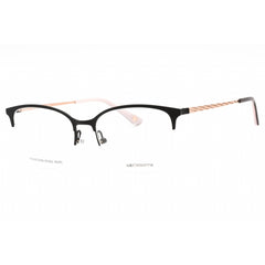 Liz Claiborne Women's Eyeglasses - Matte Black Metal Cat Eye Frame | L 677 0003 00