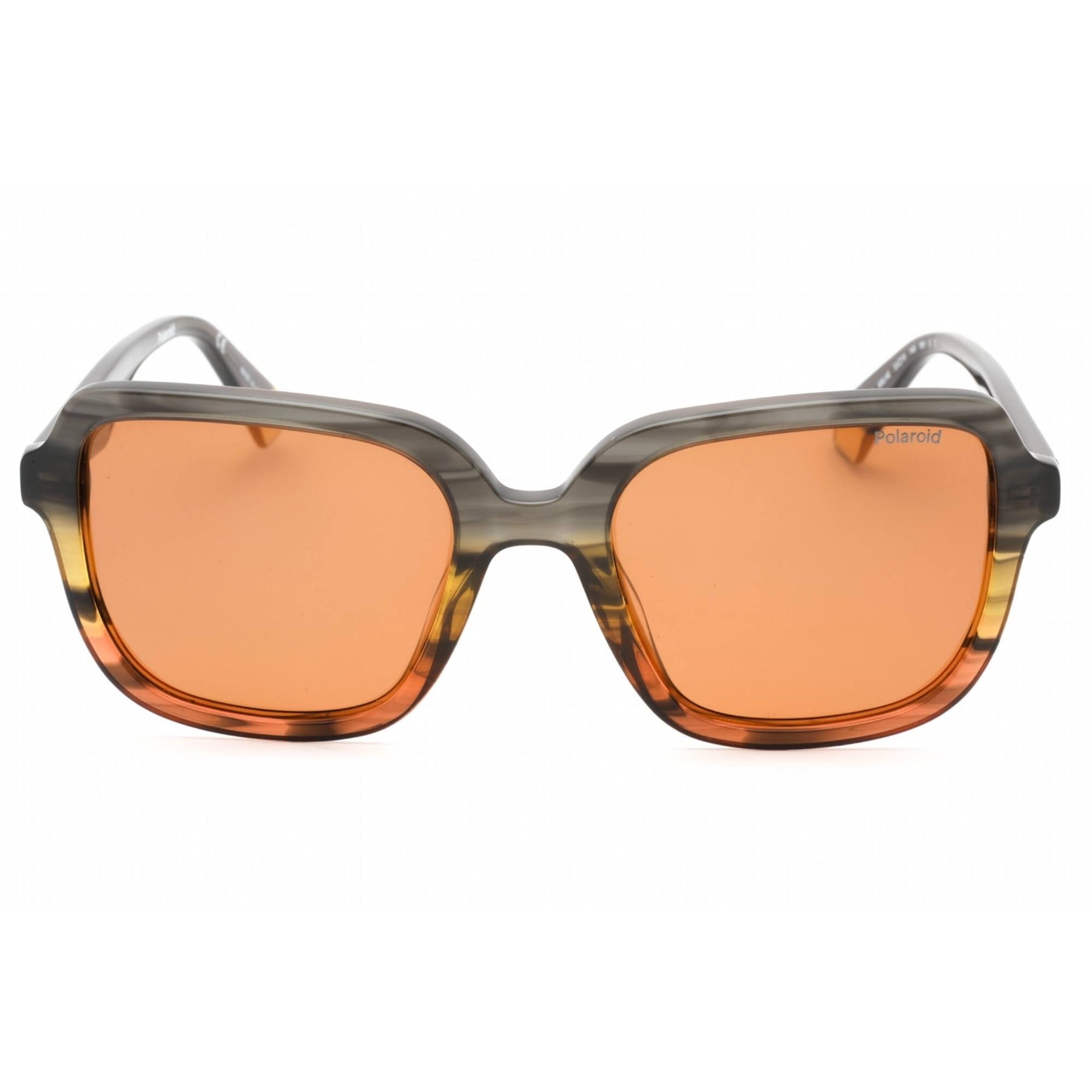NEW POLAROID women\'s core polarized butterfly sunglasses in grey Polaroid Core Polarized Grey Butterfly Ladies Sunglasses PLD  main image 2