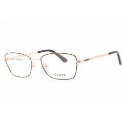 Guess Women's Eyeglasses - Grey/Other Metal Rectangular Full Rim Frame | GU2940-4 020