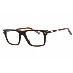 Chopard Men's Eyeglasses - Tortoise Plastic Rectangular Full Rim Frame | VCH313 0722
