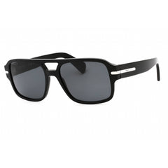 Salvatore Ferragamo Men's Sunglasses - Black Plastic Square Full Rim | SF1038S 001