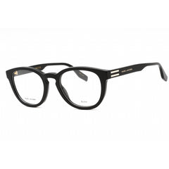 Marc Jacobs Men's Eyeglasses - Black Plastic Round Full Rim Frame | MARC 721 0807 00