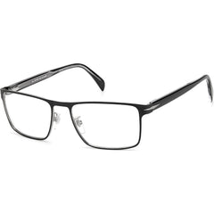 David Beckham Men's Eyeglasses - Matte Black Ruthenium Full Rim Frame | DB-1067 0TI7
