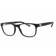 Armani Exchange Men's Eyeglasses - Black Rectangular Frame Clear Lens | AX3034F 8078