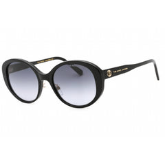 Marc Jacobs Women's Sunglasses - Black Oval Full Rim Frame | MARC 627/G/S 0807 9O