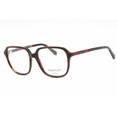 Gant Women's Eyeglasses - Dark Havana Plastic Square Shape Full Rim Frame | GA4155 052
