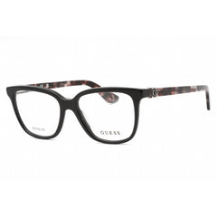 Guess Women's Eyeglasses - Black/Other Plastic Square Full Rim Frame | GU2937-N 005
