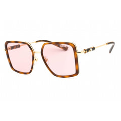 Versace Women's Sunglasses - Havana Square Frame Light Violet Lens | 0VE2261 100284