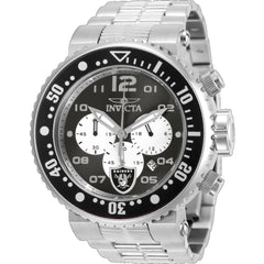 Invicta Men's Watch - NFL Las Vegas Raiders Chronograph White and Black Dial | 30279