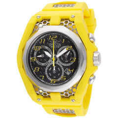 Invicta Men's Watch - Invicta Racing Chronograph Yellow, Silver Tone Strap | 47206
