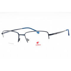Carrera Men's Eyeglasses - Matte Blue Metal Rectangular Frame | CARRERA 8895 0FLL 00