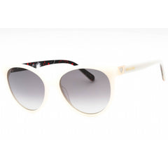 Moschino Love Women's Sunglasses - White Frame Dark Grey Sf Lens | MOL041/S 0VK6 9O