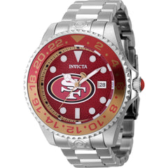 Invicta Men's Watch - NFL San Francisco 49ers Automatic Silver Tone Bracelet | 45032