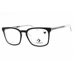 Converse Men's Eyeglasses - Black/Crystal Laminate Acetate Square Frame | CV5080 009