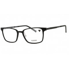 Flexon Men's Eyeglasses - Matte Black Square Shape Full Rim Frame | FLEXON EP8007 002