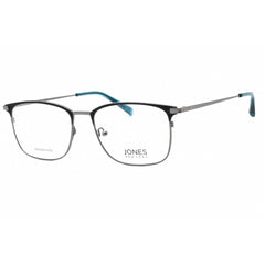 Jones New York Women's Eyeglasses - Blue Metal Square Shape Full Rim Frame | J495 0BLU