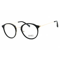 Jones New York Women's Eyeglasses - Black Acetate Round Full Rim Frame | J772 0BLA