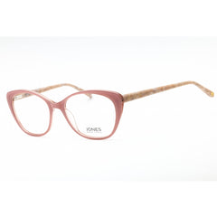 Jones New York Women's Eyeglasses - Pink Acetate Cat Eye Full Rim Frame | J774 0PIN