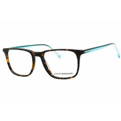 Lucky Brand Men's Eyeglasses - Tortoise Acetate Square Full Rim Frame | D418 0TOR