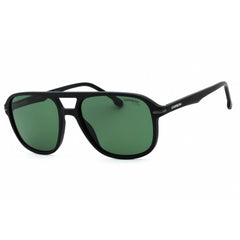 Carrera Men's Sunglasses - Matte Black Plastic Pilot Frame Green Lens | 279/S 0003 UC