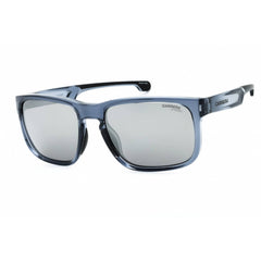 Carrera Men's Sunglasses - Grey Black Plastic Frame Silver Lens | CARDUC 001/S 0R6S T4