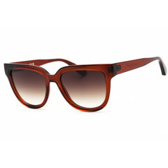 Longchamp Women's Sunglasses - Transparent Rust Cat Eye Frame Brown Lens | LO755S 830