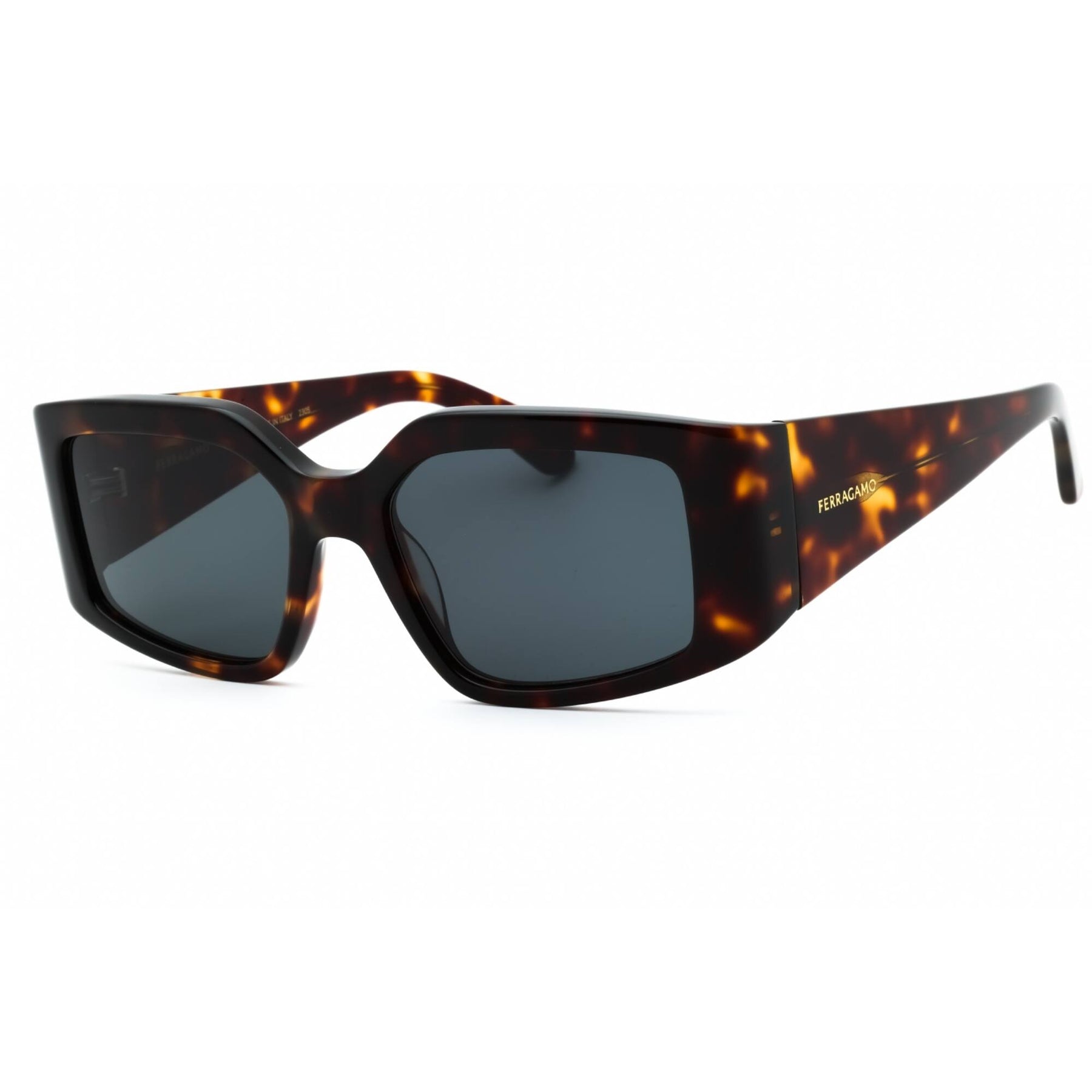 Ferragamo women’s sunglasses (style SF1101S ) Ferragamo Modified Rectangle Sunglasses SF1101S 242 Dark  main image 2
