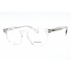 Salvatore Ferragamo Men's Eyeglasses - Light Crystal Grey Acetate Frame | SF2925 050