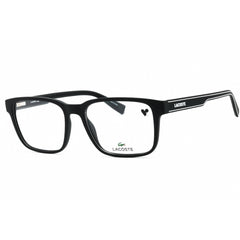 Lacoste Men's Eyeglasses - Matte Black Injected Propionate Square Frame | L2895 002