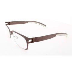 Mykita Unisex Eyeglasses - Brown Metal Full Rim Frame | NO1-ANTON-BROWN-TRELLIS 097