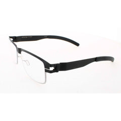 Mykita Unisex Eyeglasses - Silver Black Full Rim Frame | NO1-AUGUST-SILVER-BLACK 052