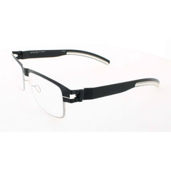 Mykita Unisex Eyeglasses - Silver Forest Green | NO1-AUGUST-SILVER-FOREST-GRN 156