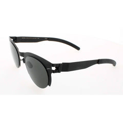 Mykita Unisex Sunglasses - Matte Black Round Frame | COLLAB-ANAI-MATT BLACK F25