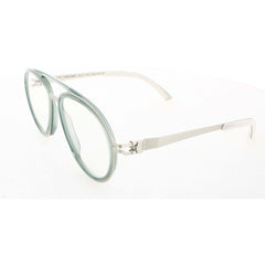 Mykita Unisex Eyeglasses - Gold/Mint Green Metal Frame, 56mm | NO1-DD-1.3-CP/MGR