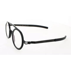 Mykita Unisex Eyeglasses - Black Full Rim Round Frame | NO1-DD03-BLACK/BLACK 909