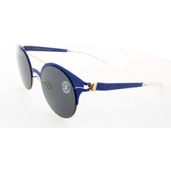 Mykita Unisex Sunglasses - Gold/Blue Full Rim Frame | DECADES-PHILOMENE-GOLD/BLUE