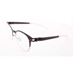 Mykita Unisex Eyeglasses - Plum/Blush Full Rim Metal Frame | NO1-DINAH-PLUM/BLUSH
