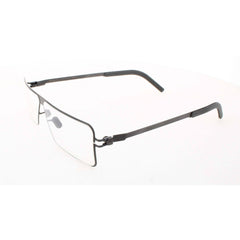 Mykita Unisex Eyeglasses - Graphite Rectangular Frame | DOGMA-1-DOGMA-1.4-GRAPHITE 012