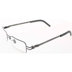 Mykita Unisex Eyeglasses - Graphite Metal Frame, 44mm | DOGMAL-DOGMA-1.6-GRAPHITE