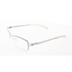 Mykita Unisex Eyeglasses - Pearl Metal Rectangular Shape Frame | NO1-HEIDI-PEARL 009