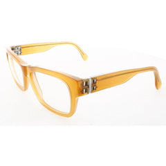 Mykita Unisex Eyeglasses - Amber Plastic Square Full Rim Frame | NO2-HERBIE-AMBER 702