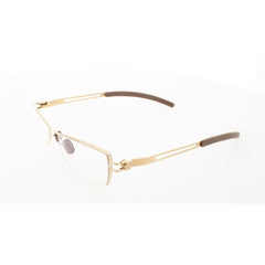 Mykita Unisex Eyeglasses - Gold Metal Cat Eye Shape Full Rim Frame | NO1-LISA-GOLD 003