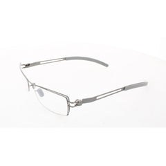 Mykita Unisex Eyeglasses - Grey Metal Cat Eye Shape Full Rim Frame | NO1-LISA-GREY 004