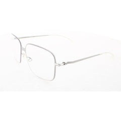 Mykita Unisex Eyeglasses - Shiny Silver Square Frame | LITE-NELLI-SHINNY-SILVER 051