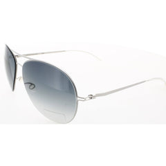 Mykita Unisex Sunglasses - Satin Silver Pilot Full Rim Frame | LITE-SUN-ALVAR-PEARL