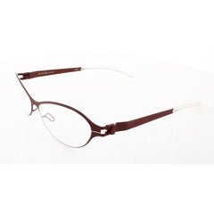 Mykita Unisex Eyeglasses - Purple Red Metal Cat Eye Frame | MINT-MAI-PURPLE-RED 080
