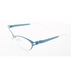 Mykita Unisex Eyeglasses - Petrol Blue Cat Eye Full Rim Frame | MINT-PETROLBLUE-DEMO