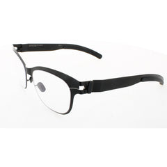 Mykita Unisex Eyeglasses - Matte Black Metal Square | MINT-TAKUMI-MATT BLACK COL 057